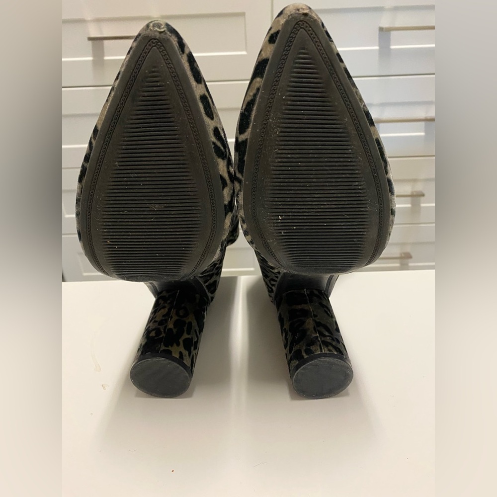 Leopard Print Ankle Boots - Picture 3 of 3